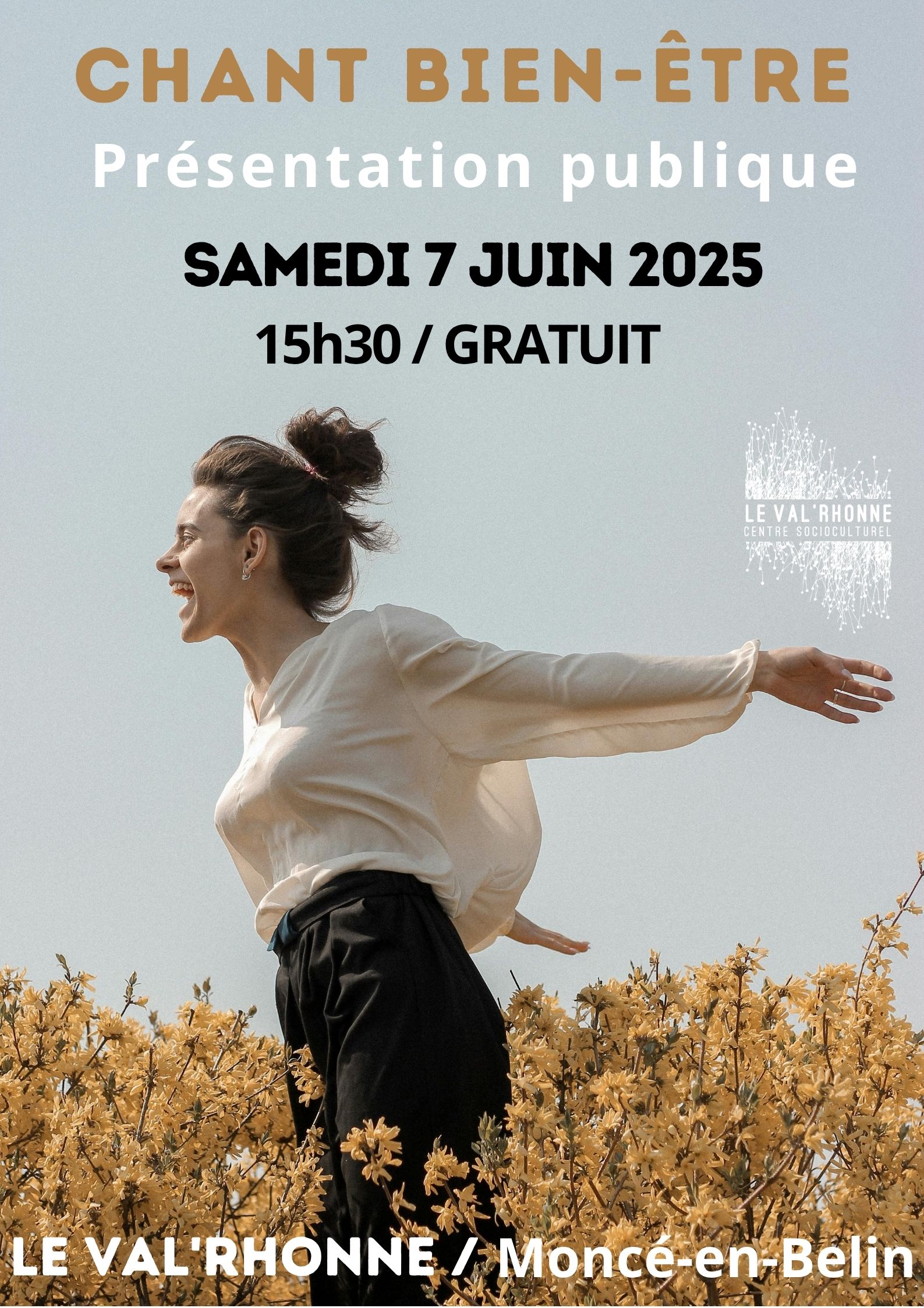 affiche chant