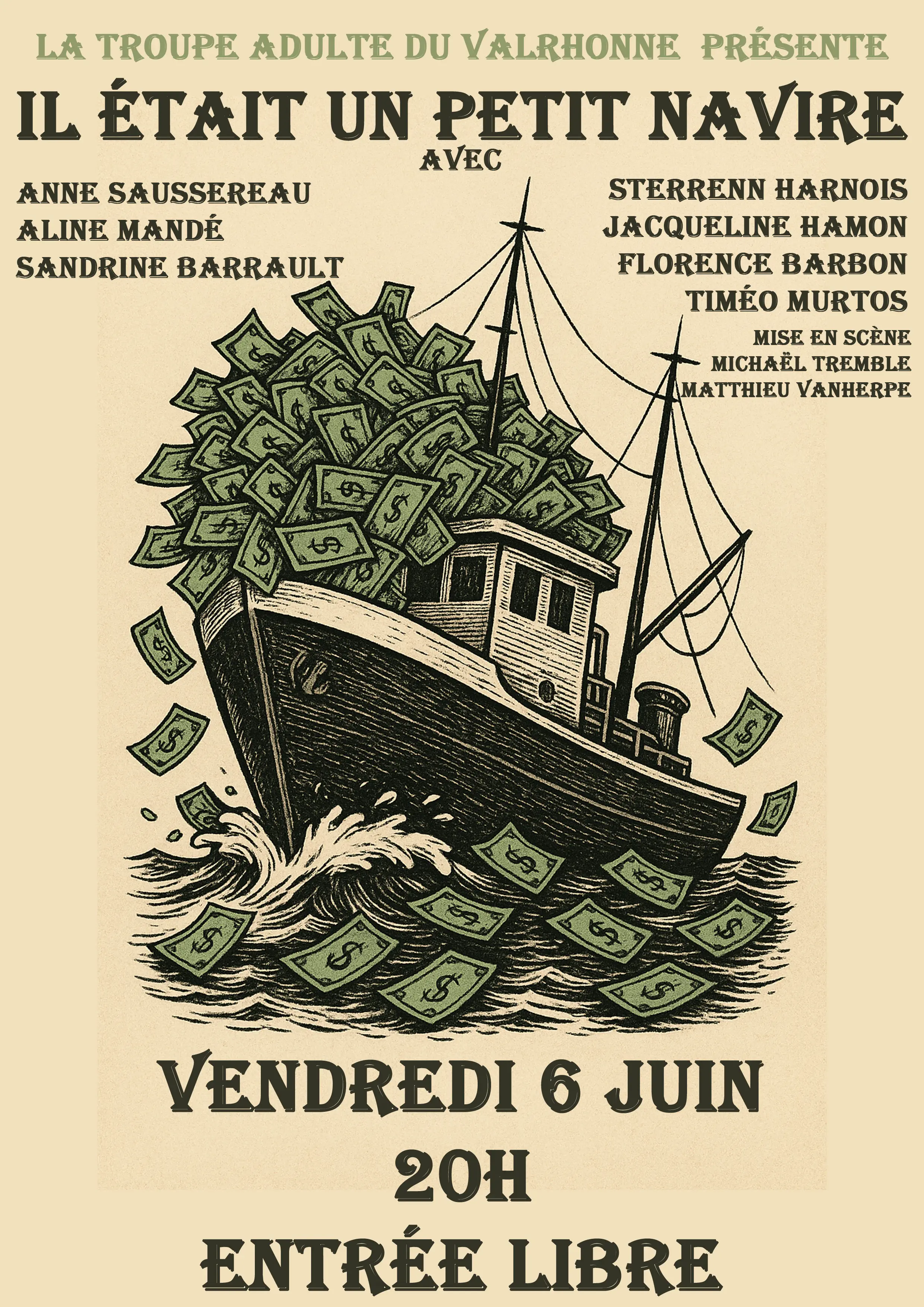 Spectacle : il était un petit navire